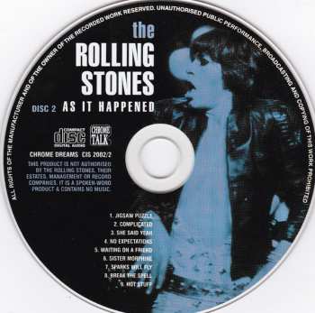 4CD/Set di cofanetti The Rolling Stones: As It Happened: The Classic Interviews
