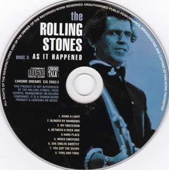 4CD/Set di cofanetti The Rolling Stones: As It Happened: The Classic Interviews