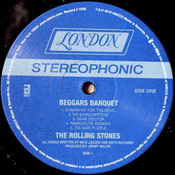 LP The Rolling Stones: Beggars Banquet