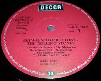 LP The Rolling Stones: Between The Buttons