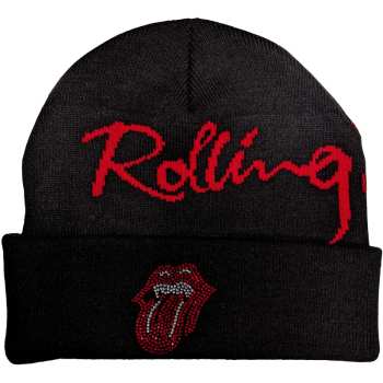 Merch The Rolling Stones: Berretto Embellished Classic Tongue
