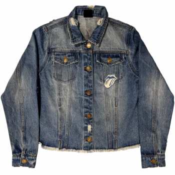 Merch The Rolling Stones: Donne Giacca di jeans Script