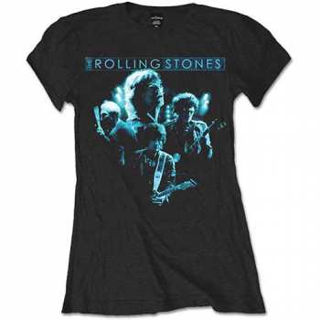 Merch The Rolling Stones: Donne Maglietta Band Glow 