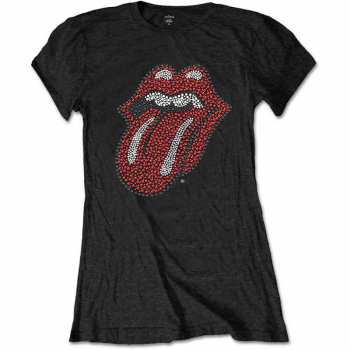 Merce The Rolling Stones: Dámské Tričko Classic Tongue  S