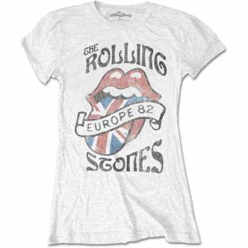 Merch The Rolling Stones: Donne Maglietta Europe 82 