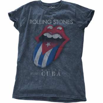 Merch The Rolling Stones: Donne Maglietta Havana Cuba 
