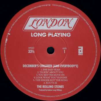 LP The Rolling Stones: December's Children (And Everybody's)