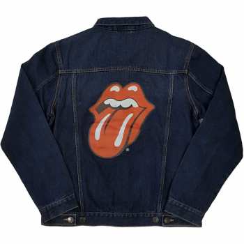Merce The Rolling Stones: Džínová Bunda Classic Tongue  S
