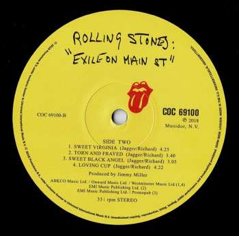 2LP The Rolling Stones: Exile On Main St.