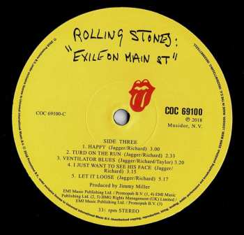 2LP The Rolling Stones: Exile On Main St.