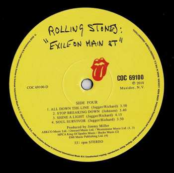 2LP The Rolling Stones: Exile On Main St.