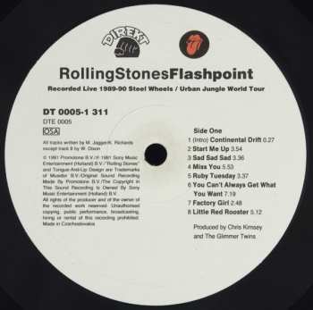 LP The Rolling Stones: Flashpoint