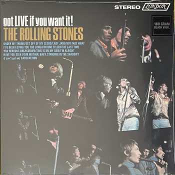 LP The Rolling Stones: Got Live If You Want It!