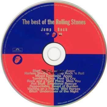 CD The Rolling Stones: Jump Back (The Best Of The Rolling Stones '71 - '93)