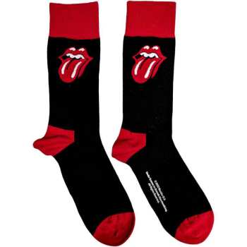 Merce The Rolling Stones: The Rolling Stones Unisex Ankle Socks: Classic Tongue (black) (uk Size 4 - 7) 36 - 42