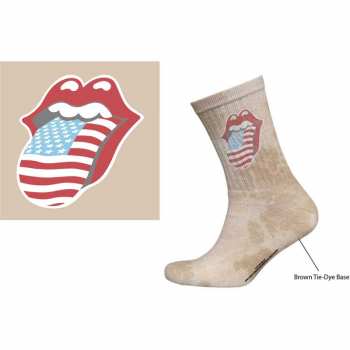Merch The Rolling Stones: Calzini alla caviglia Us Tongue 