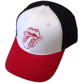 Merch The Rolling Stones: Berretto con visiera Classic Tongue Outline