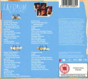 2CD/DVD The Rolling Stones: L.A. Forum (Live In 1975)
