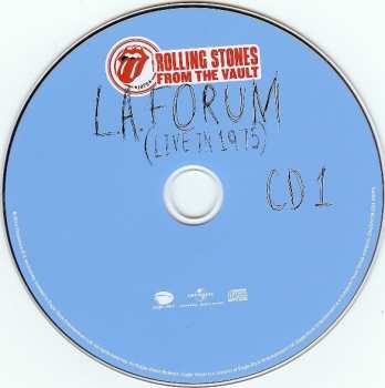 2CD/DVD The Rolling Stones: L.A. Forum (Live In 1975)