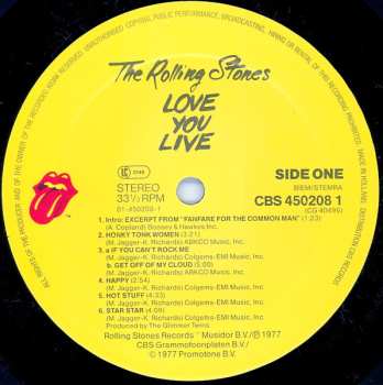 2LP The Rolling Stones: Love You Live