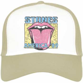 Merch The Rolling Stones: Mesh Back Cap America '89 Tour Map