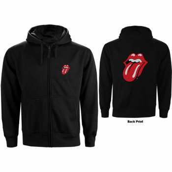 Merce The Rolling Stones: Mikina Se Zipem Classic Tongue  S