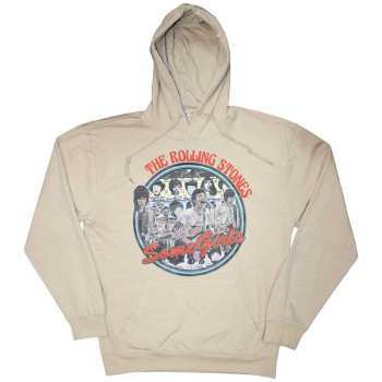 Merce The Rolling Stones: The Rolling Stones Unisex Pullover Hoodie: Some Girls Circle (medium) M