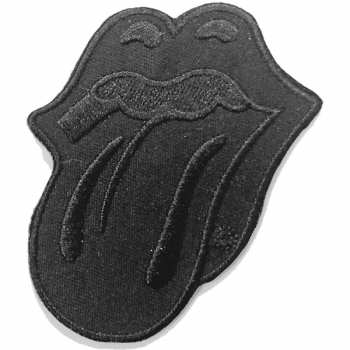 Merch The Rolling Stones: Applicazione Classic Tongue Black
