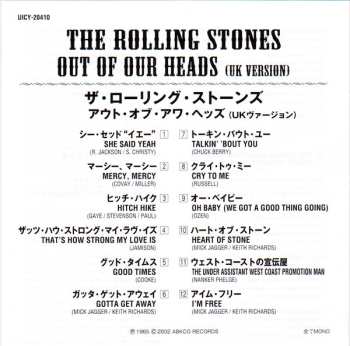 CD The Rolling Stones: Out Of Our Heads UK