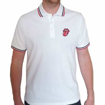 Merch The Rolling Stones: Camicie polo Classic Tongue 