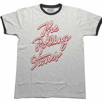 Merch The Rolling Stones: Ringer Maglietta Signature Logo The Rolling Stones