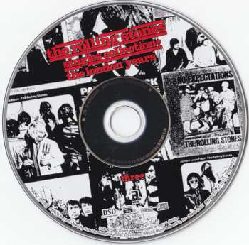3CD The Rolling Stones: Singles Collection - The London Years