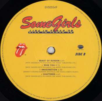 2LP/DVD The Rolling Stones: Some Girls Live In Texas '78