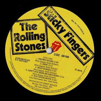LP The Rolling Stones: Sticky Fingers