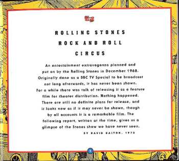 CD The Rolling Stones: Rolling Stones Rock & Roll Circus