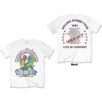 Merce The Rolling Stones: Tričko 81 Tour Dragon S
