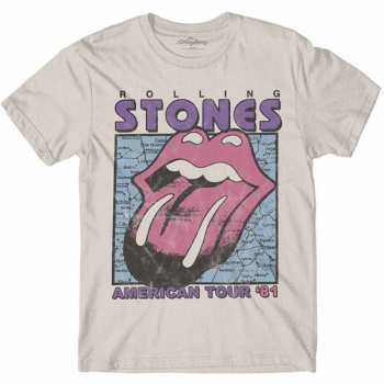 Merch The Rolling Stones: Maglietta American Tour Map 