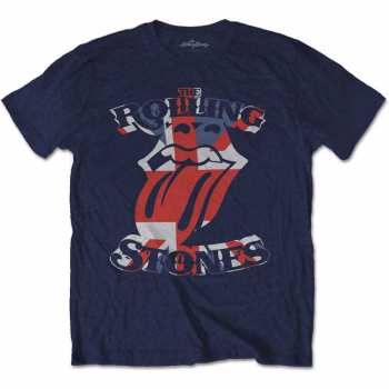 Merch The Rolling Stones: Maglietta British Flag Tongue 