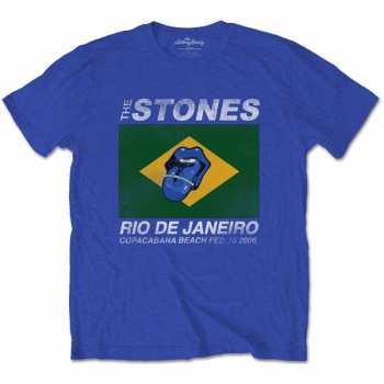 Merch The Rolling Stones: Maglietta Copacabana Blue 