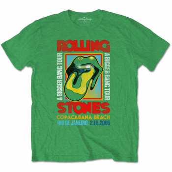 Merch The Rolling Stones: Maglietta Copacabana Green 