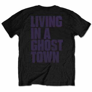 Merce The Rolling Stones: Tričko Ghost Town Distressed  S