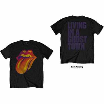 Merce The Rolling Stones: Tričko Ghost Town Distressed  S