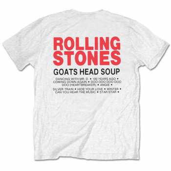 Merce The Rolling Stones: Tričko Goat Head Soup Tracklist  S