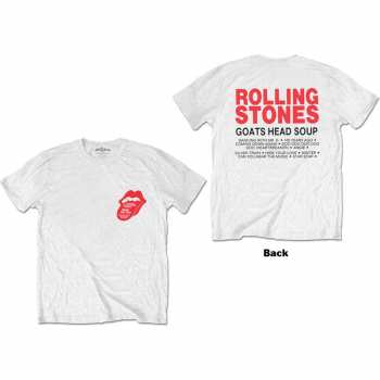 Merce The Rolling Stones: Tričko Goat Head Soup Tracklist  S