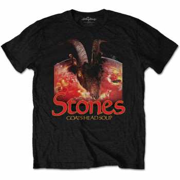 Merch The Rolling Stones: Maglietta Goats Head Soup With Logo The Rolling Stones 