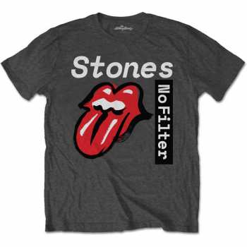 Merch The Rolling Stones: Maglietta No Filter Text 