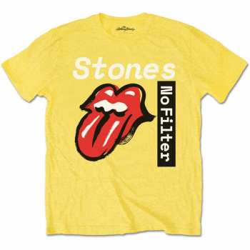 Merch The Rolling Stones: Maglietta No Filter Text 