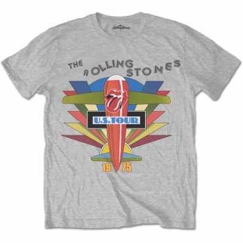 Merch The Rolling Stones: Maglietta Retro Us Tour 1975 