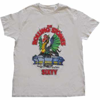 Merch The Rolling Stones: Maglietta Sixty Stadium Dragon