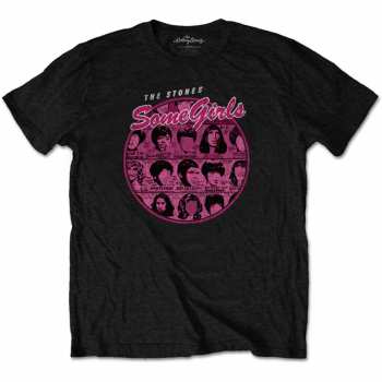 Merch The Rolling Stones: Maglietta Some Girls Circle Version 1 